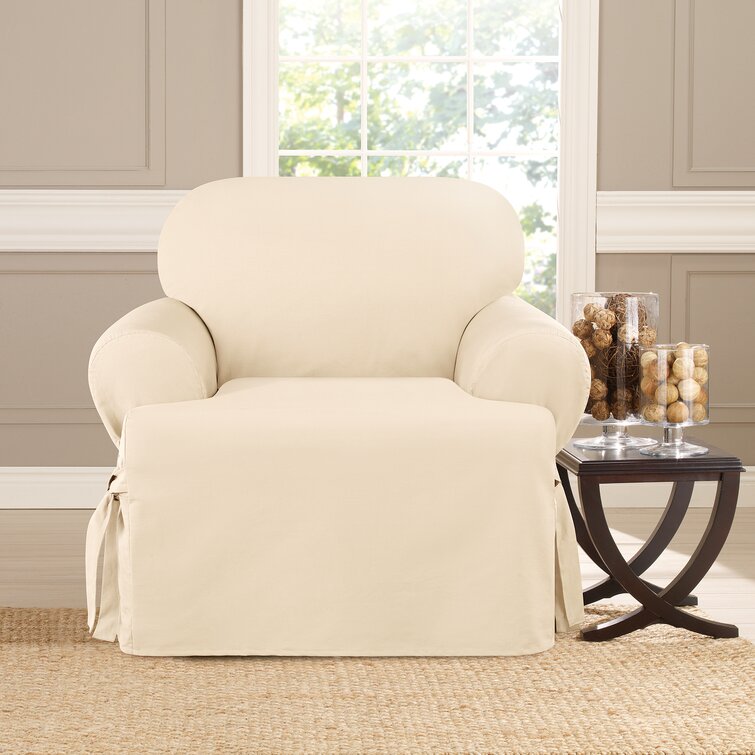 Cotton duck best sale chair slipcover